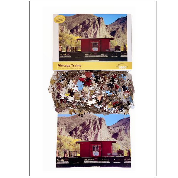 Vintage trains of Caliente AZ set