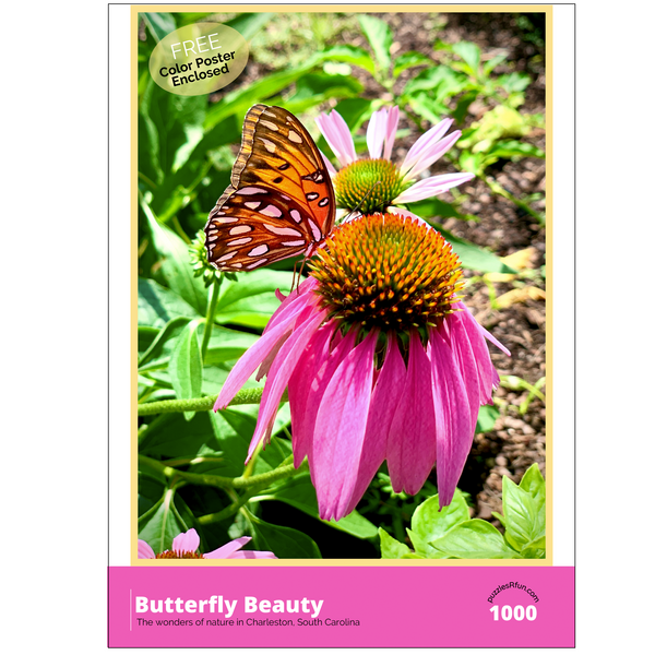 Butterfly Beauty 1000 Piece Jigsaw Puzzle