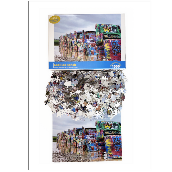 Classic Car Ranch 1000 Piece Jigsaw Puzzle