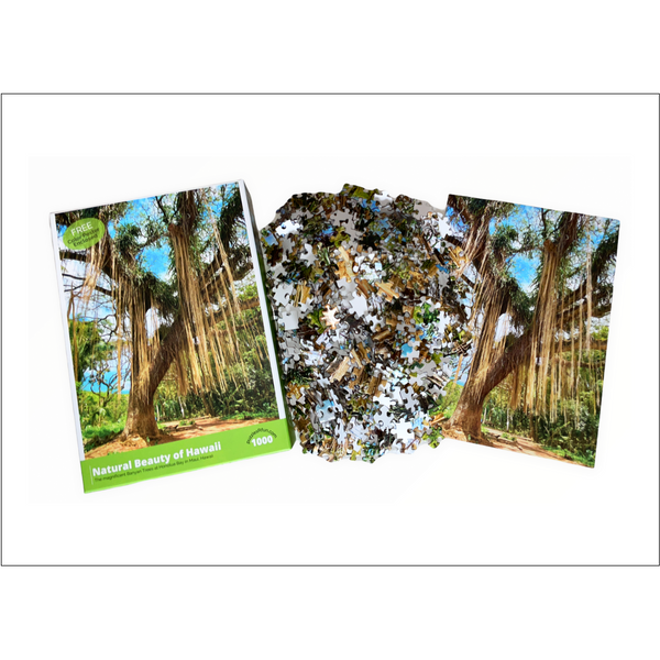 Banyan Trees of Hawaii 1000 Piece Jigsaw Puzzle